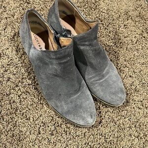 Lucky Brand Leather Ankle Boots size 10 Brett